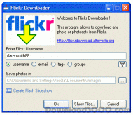 Flickr Downloader screenshot